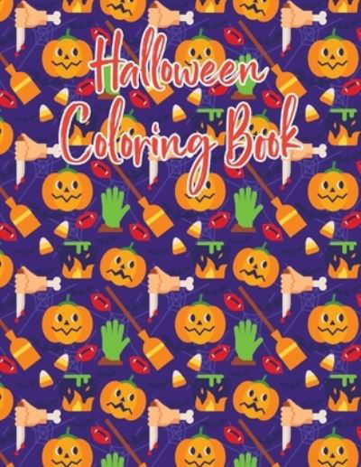 Cover for Mofiz Publication · Halloween coloring book (Paperback Book) (2020)