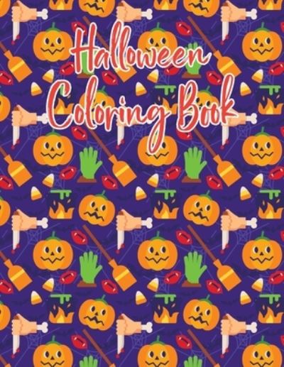 Cover for Mofiz Publication · Halloween coloring book (Paperback Bog) (2020)