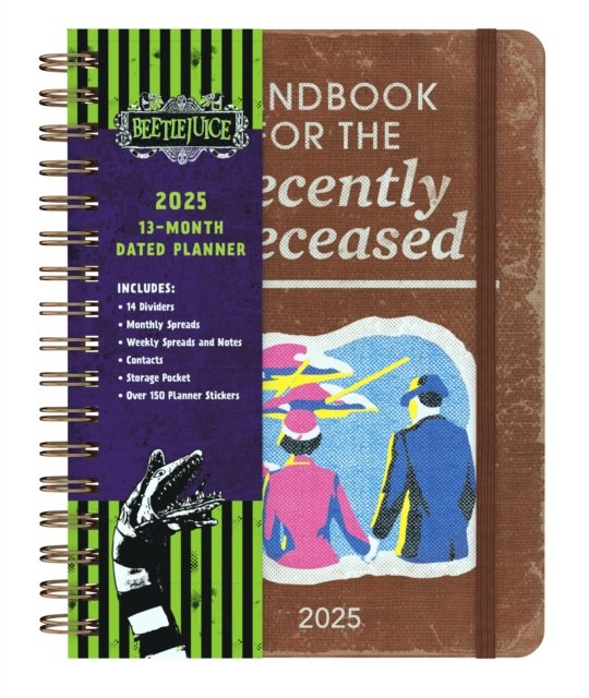 Cover for Insights · 2025 Beetlejuice 13-Month Weekly Planner (Hardcover bog) (2024)