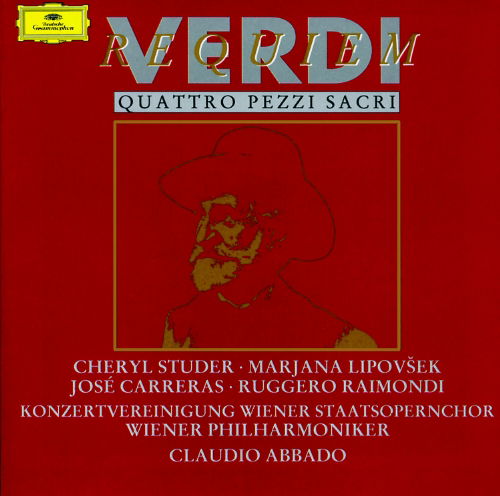 Cover for Abbado Claudio / Wiener P. O. · Verdi: Requiem / 4 Pezzi Sacri (CD) (2012)