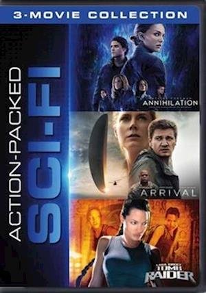 Cover for Action Packed Sci-fi 3-movie Collection (DVD) (2020)