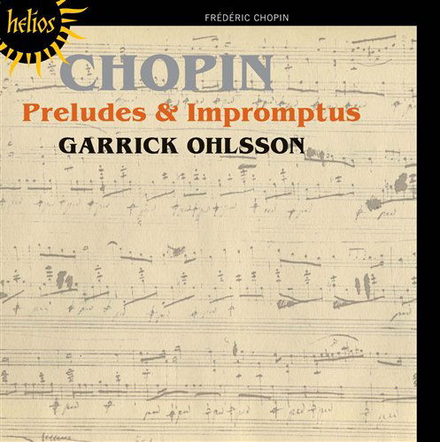 Cover for Garrick Ohlsson · Chopin Preludes  Impromptus (CD) (2010)