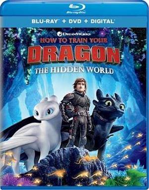 Cover for How to Train Your Dragon: Hidden World (Blu-ray) (2020)