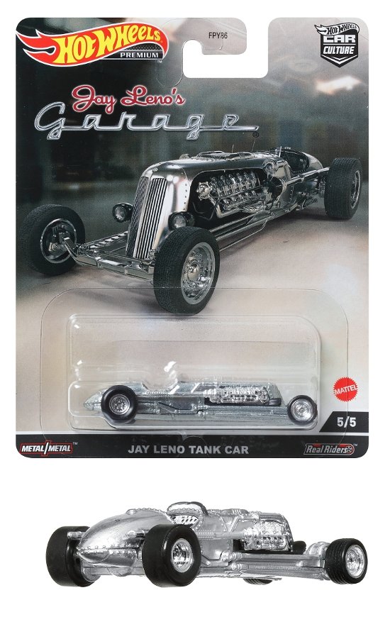 Mhwfpy86-hcj85 - Hot Wheels Jay Leno's Garage Jay Leno Tank Car 5/5 - Hot Wheels - Merchandise - T - 0194735011834 - October 21, 2022