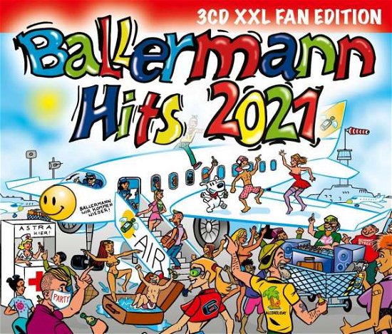 Cover for Ballermann Hits 2021 (CD) [Xxl Fan edition] (2021)