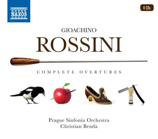 Cover for Prague Sinfonia Orc / Benda · Rossinicomplete Overtures (CD) (2017)