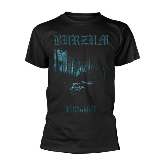 Cover for Burzum · Hlidskjalf (T-shirt) [size L] [Black edition] (2019)