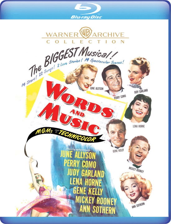 Cover for Words &amp; Music (Blu-ray) (2024)