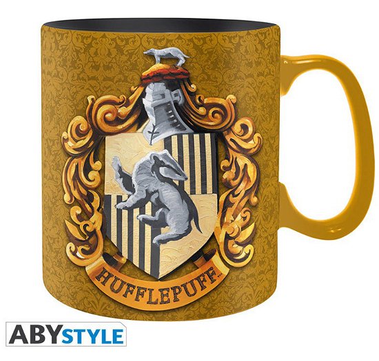 HARRY POTTER - Mug 460 ml - Hufflepuff - Mug - Merchandise -  - 3665361021834 - 31. december 2019