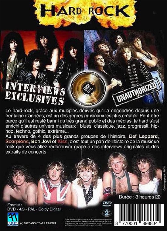 Cover for Bon Jovi · Hard Rock - 4 Dvd (DVD)