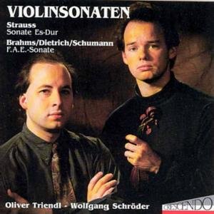 Cover for Strauss / Schroder,wolf · Violin Sonatas (CD) (1995)