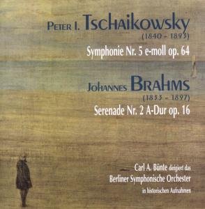 Cover for Tchaikovsky / Brahms · Sinfonie 5/serenade (CD) (2009)