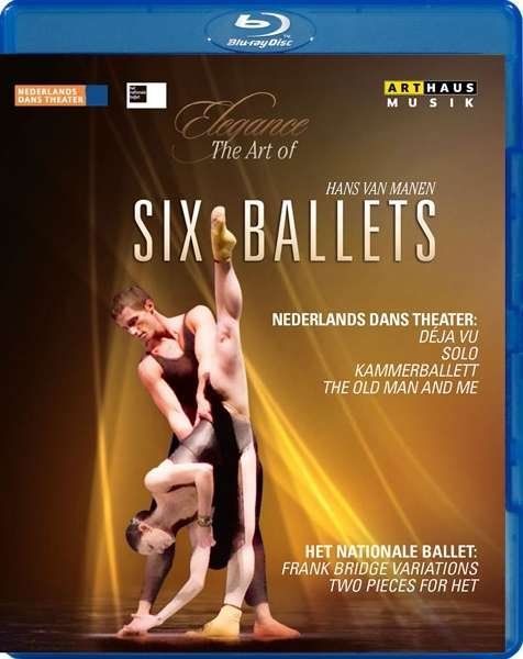 Cover for Nederlands Dans Theater / Het · Hans Van Manen / Six Ballets (Blu-ray) (2016)
