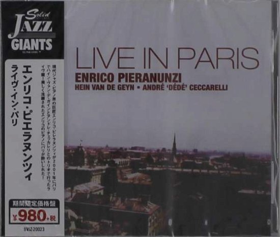 Cover for Enrico Pieranunzi · Live In Paris (CD) [Japan Import edition] (2020)