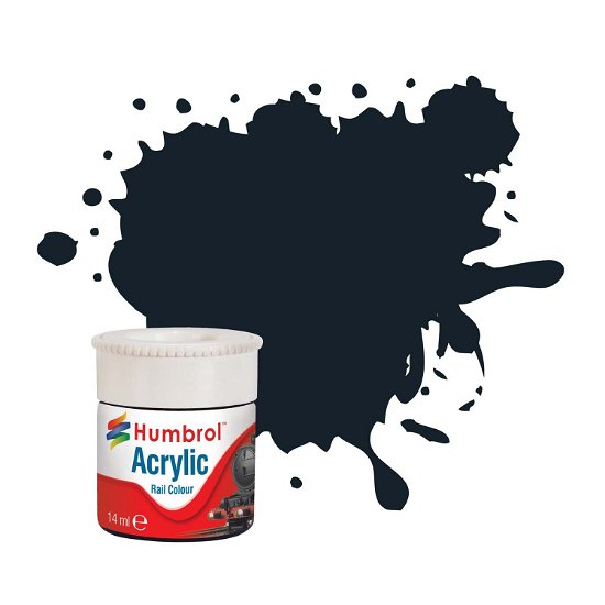 Executive Dark Grey Rc414 14Ml Acrylic Rail Paint - Humbrol - Merchandise -  - 5010279700834 - 