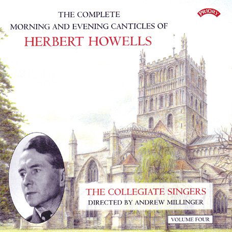 Cover for Collegiate Singers / Millinger / Moorhouse · Herbert Howells: Complete Morning &amp; Evening Services - Volume 4 (CD) (2018)