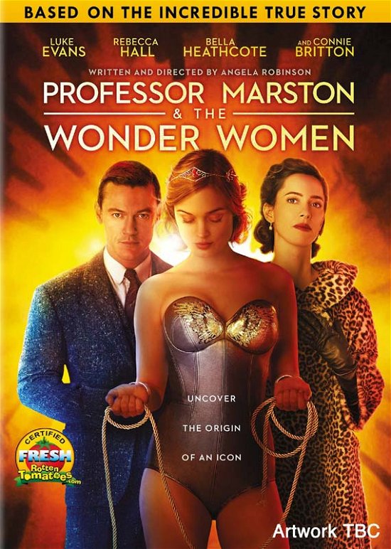 Cover for Professor Marston and the Wond · Professor Marston and The Wonder Women (DVD) (2018)