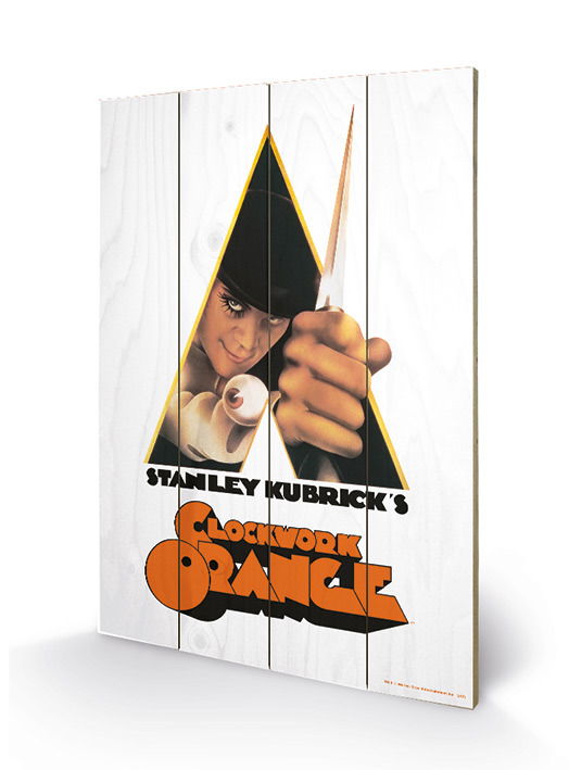 Cover for Wood Poster · A CLOCKWORK ORANGE - Wood Print 40X59 - Dagger (MERCH) (2019)