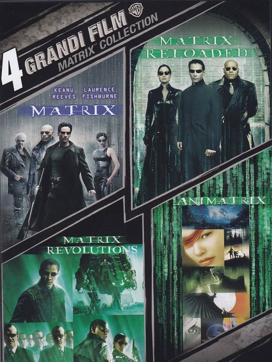 Cover for Matrix - 4 Grandi Film (DVD) [Box set] (2022)