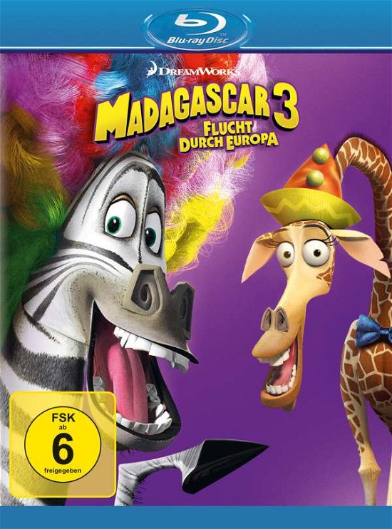 Cover for Keine Informationen · Madagascar 3-flucht Durch Europa (Blu-ray) (2018)