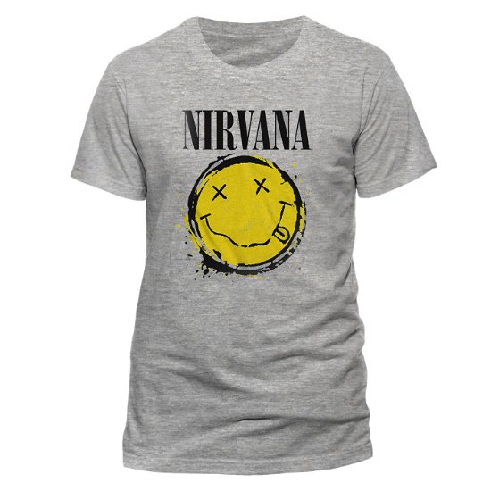 Cover for TShirt · Nirvana - Smiley Splat (CLOTHES) [size XXL] (2017)