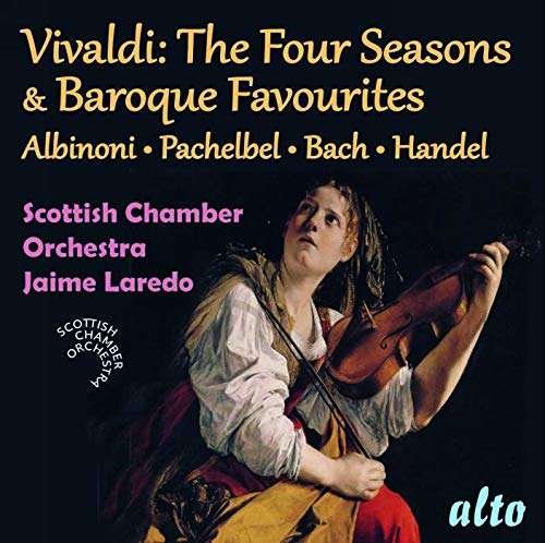 Cover for Jaime Laredo / Scottish Chamber Orchestra · Vivaldi Four Seasons &amp; Baroque Favourites (CD) (2019)