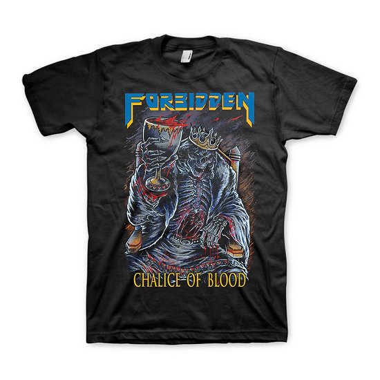 Cover for Forbidden · Chalice of Blood (T-shirt) [size S] [Black edition] (2019)