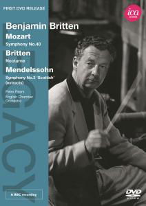 Legacy: Benjamin Britten - Mozart / Britten / Pears / Eco - Movies - ICA Classics - 5060244550834 - September 25, 2012