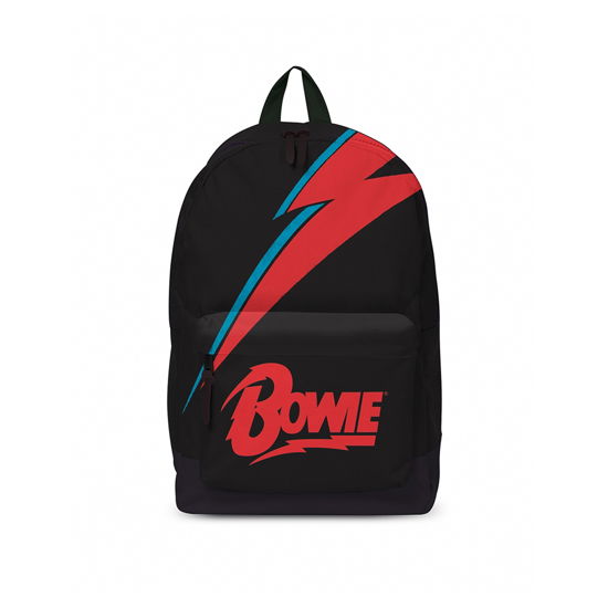 David Bowie Lightning Classic Backpack - Rocksax - Produtos - ROCKSAX - 5060937960834 - 12 de dezembro de 2023