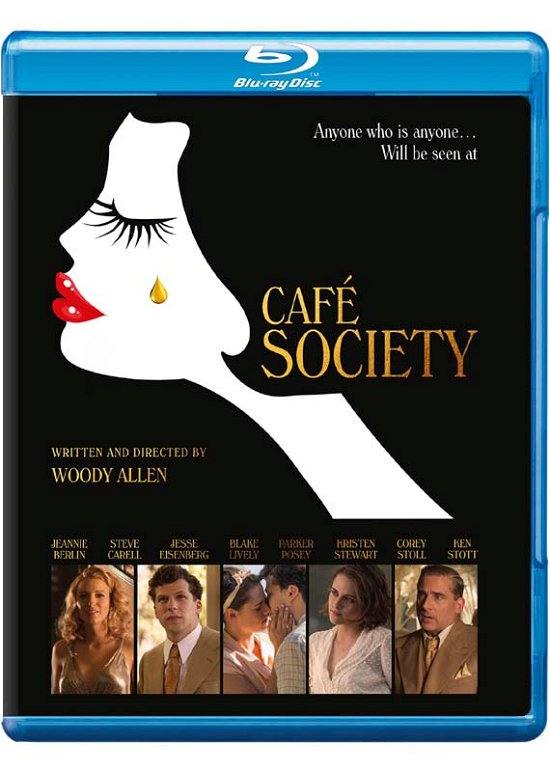 Cover for Woody Allen · Café Society (Blu-ray) (2017)