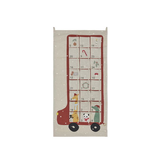 Cover for Oyoy Mini · Bus Christmas Calendar (m107697) (Toys)