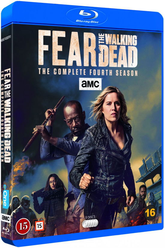 Cover for Fear The Walking Dead · Fear The Walking Dead – The Complete Fourth Season (Blu-Ray) (2018)