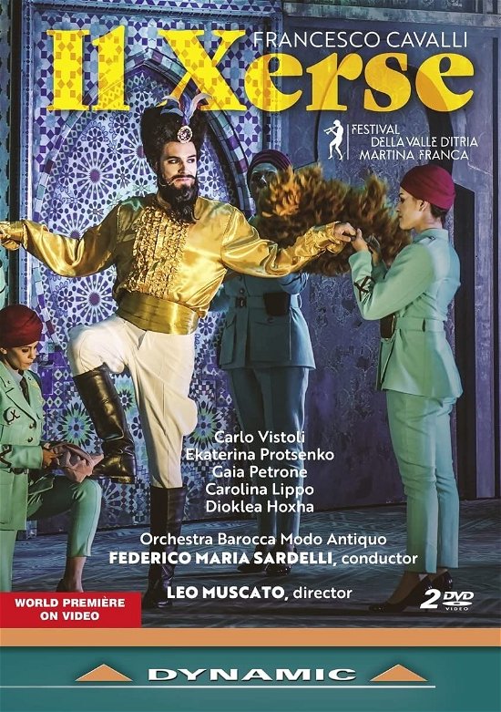 Cover for Vistoli, Carlo / Ekaterina Protsenko · Cavalli: Il Xerse (DVD) (2023)