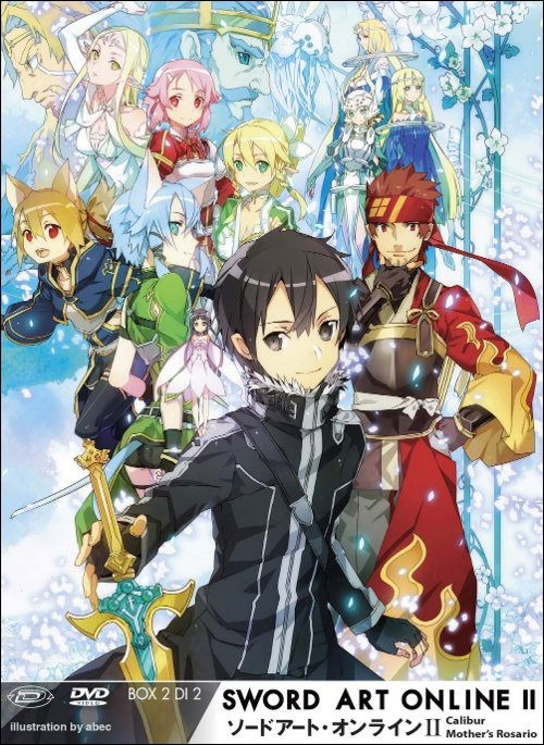 Cover for Sword Art Online II - Box #02 (DVD) [Limited edition] (2017)