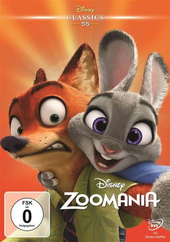 Cover for Zoomania (Disney Classics) (DVD) (2018)