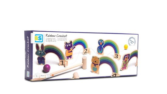 Cover for BS Toys · BS Toys Houten Croquet Spel Regenboog (Toys)