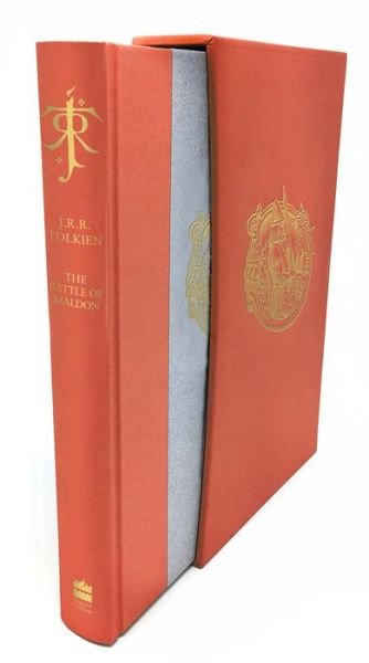 Cover for J. R. R. Tolkien · The Battle of Maldon: Together with the Homecoming of Beorhtnoth (Innbunden bok) [Deluxe edition] (2023)