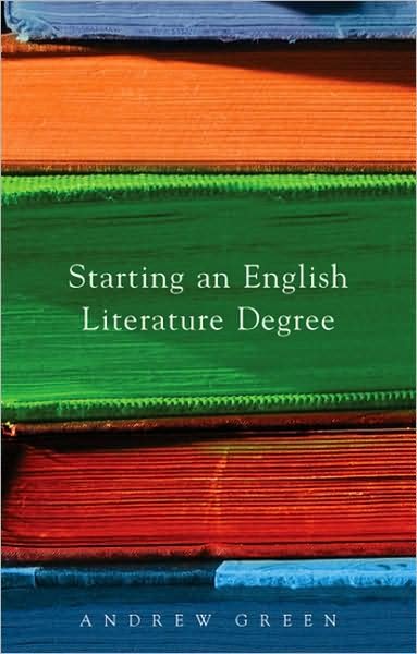 Cover for Andrew Green · Starting an English Literature Degree (Paperback Book) (2009)