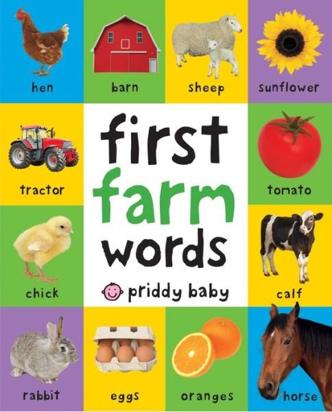 Cover for Roger Priddy · First 100 Padded: First Farm Words - First 100 (Board book) (2017)