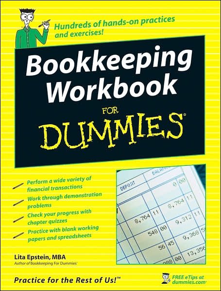Cover for Lita Epstein · Bookkeeping Workbook For Dummies (Pocketbok) (2007)