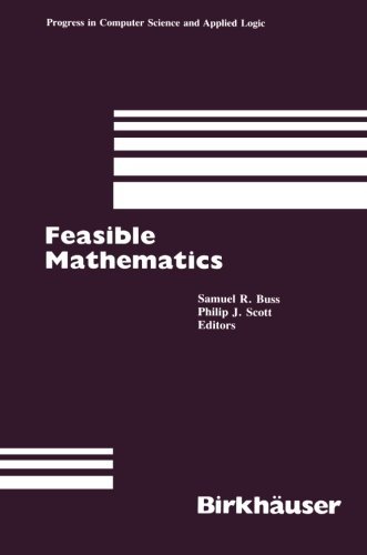 Cover for David Buss · Feasible Mathematics: Workshop : Papers (Taschenbuch) [1st edition] (1990)