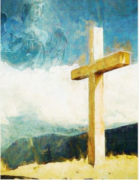 Cover for Rwg · The Cross Christian Inspirational Notebook (Pocketbok) (2019)