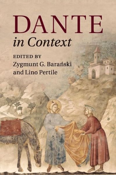 Cover for Zygmunt G Baranski · Dante in Context - Literature in Context (Pocketbok) (2017)