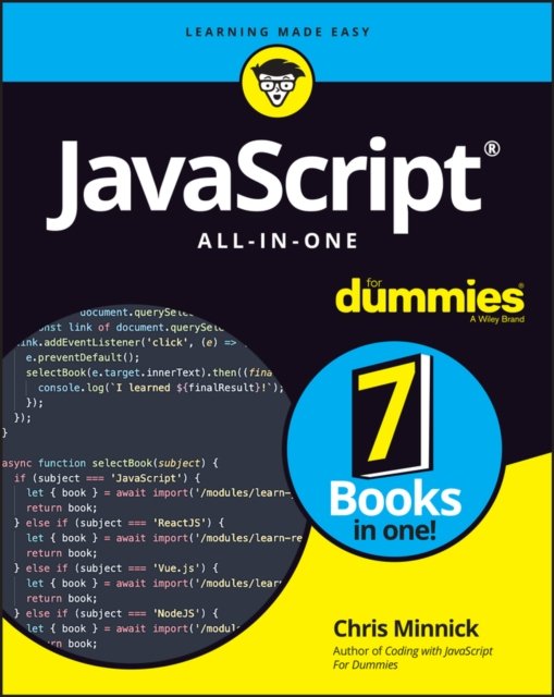 Cover for Chris Minnick · JavaScript All-in-One For Dummies (Pocketbok) (2023)