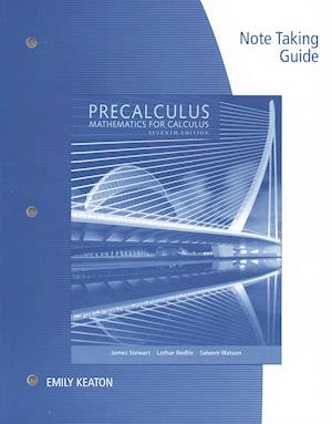 Cover for James Stewart · Note Taking Guide for Stewart / Redlin / Watson's Precalculus: Mathematics  for Calculus, 7th (Paperback Book) [7 Revised edition] (2015)