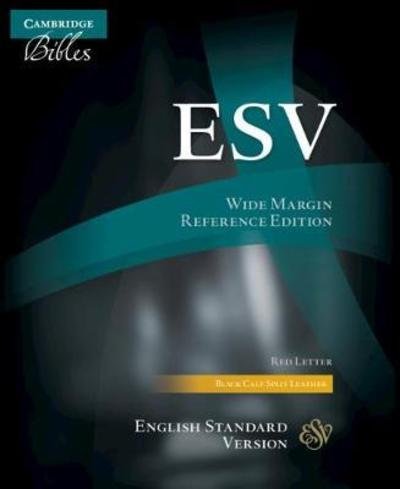Cover for Bible · ESV Aquila Wide-Margin Reference Bible, Black Calf Split Leather, Red-letter Text, ES744:XRM (Læderbog) [New edition] (2016)