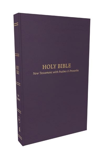 Cover for Thomas Nelson · KJV Holy Bible: Pocket New Testament with Psalms and Proverbs, Purple Softcover, Red Letter, Comfort Print: King James Version (Pocketbok) (2024)