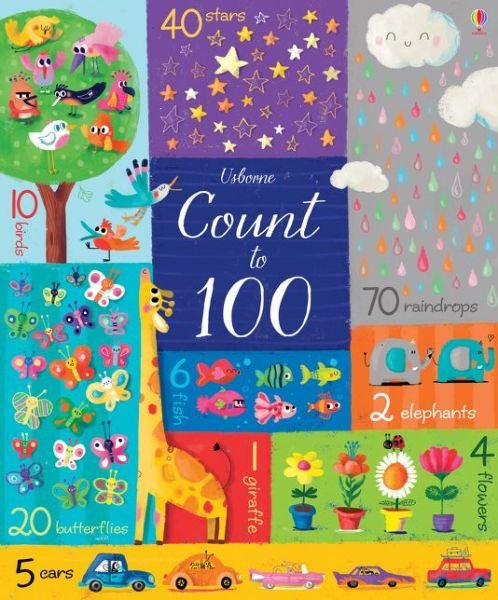 Cover for Felicity Brooks · Count to 100 (Board book) (2016)