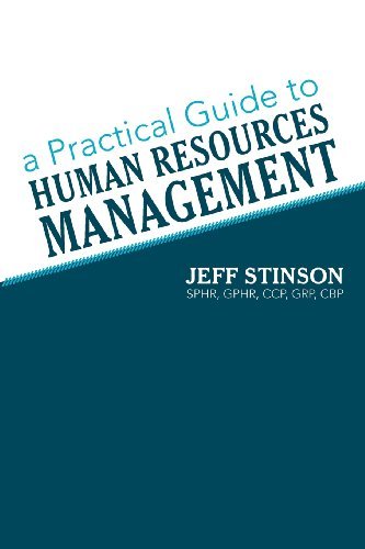 Cover for Grp Cbp Jeff Stinson Sphr Gphr Ccp · A Practical Guide to Human Resources Management (Pocketbok) (2012)