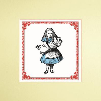 Cover for Lewis Carroll · The Macmillan Alice: Alice Print x 3 (Book pack) (2015)